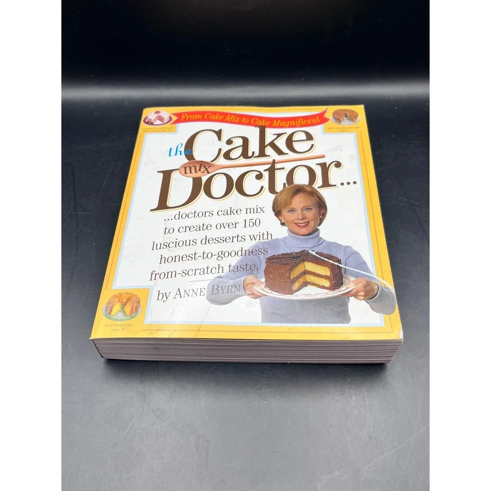 Cake Mix Doctor Cookbook by Anne Byrn From Cake‎ Mix to Cake Magnificent Recipes